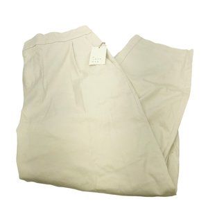 A New Day Women's Size Large Straight Leg Pants Tan New With Tags